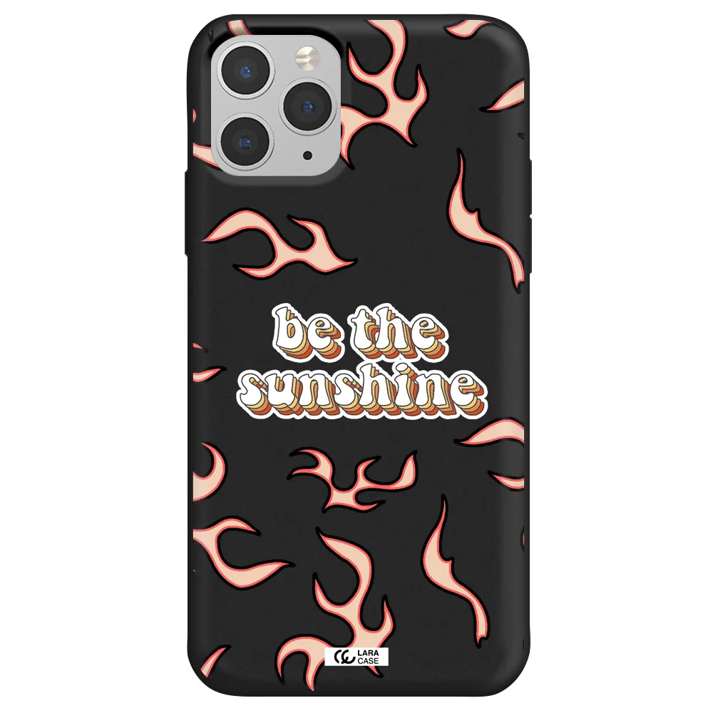 Be The Sunshine Apple iPhone 11 pro max Silicone black Case