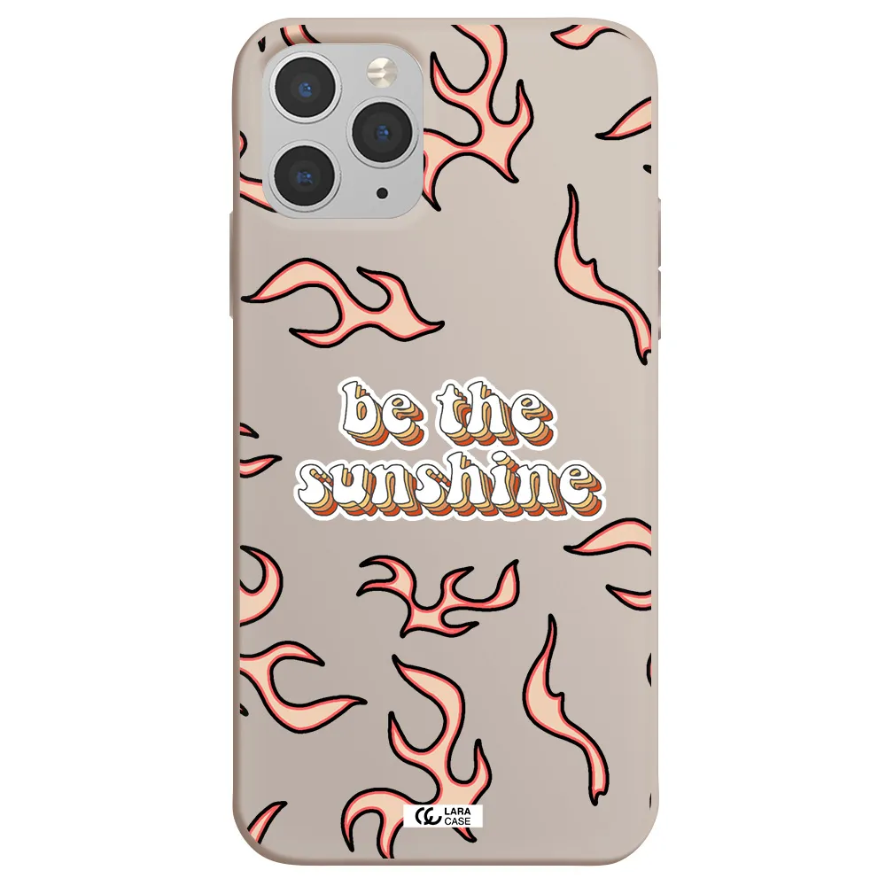 Be The Sunshine Apple iPhone 11 pro max Silicone Stone Case