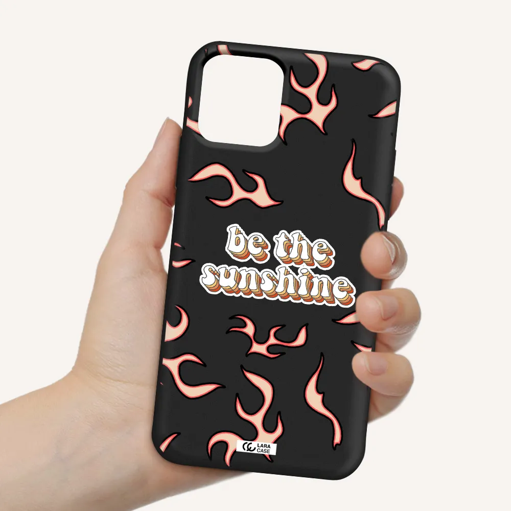 Be The Sunshine Apple iPhone 11 pro Silicone black Case