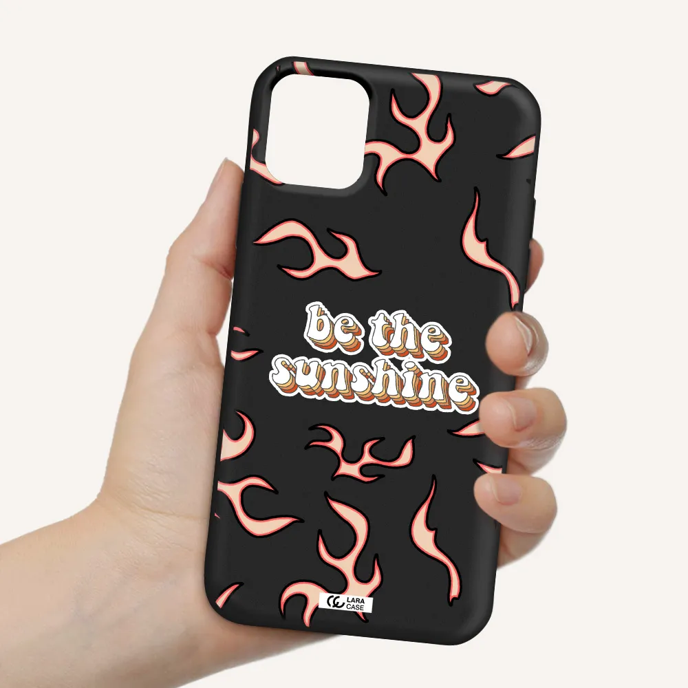 Be The Sunshine Apple iPhone 11 Silicone black Case