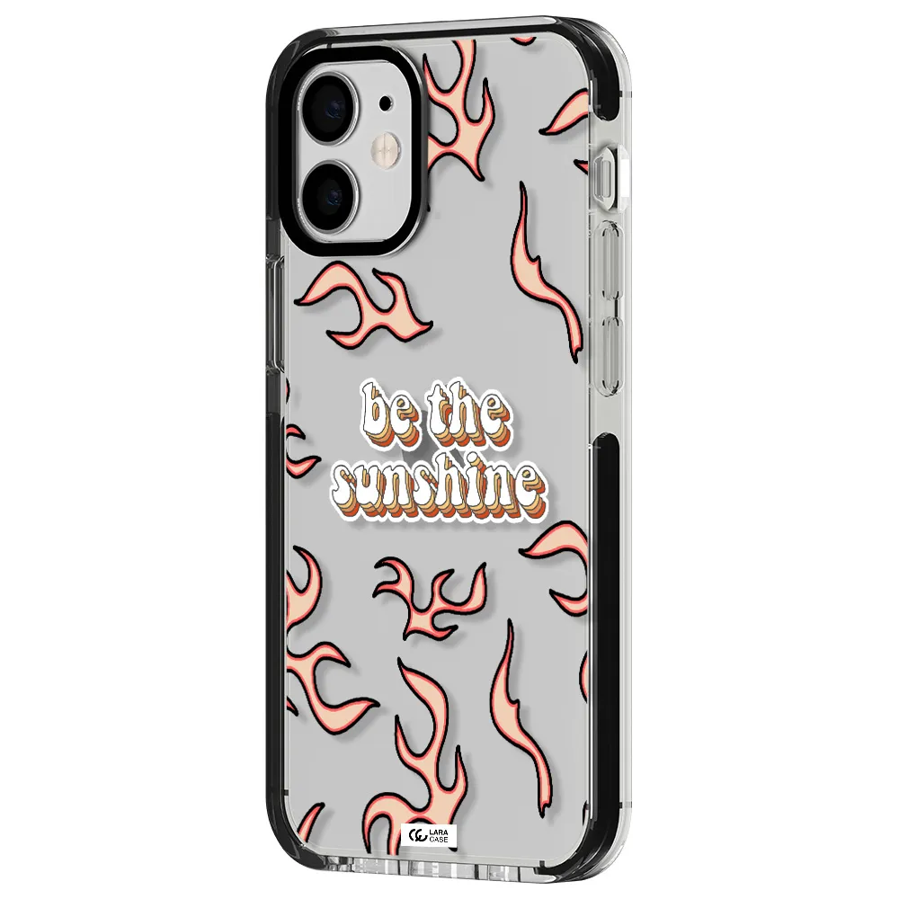 Be The Sunshine Apple iPhone 12 mini impact black border Case