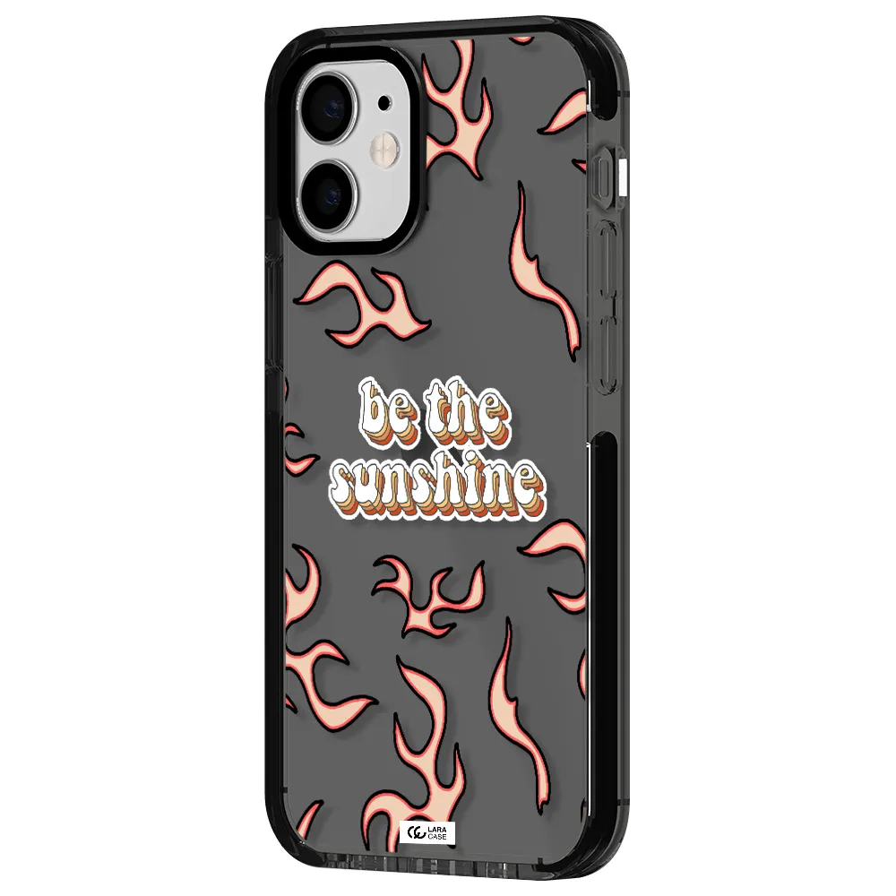Be The Sunshine Apple iPhone 12 mini impact Smoke Black Case