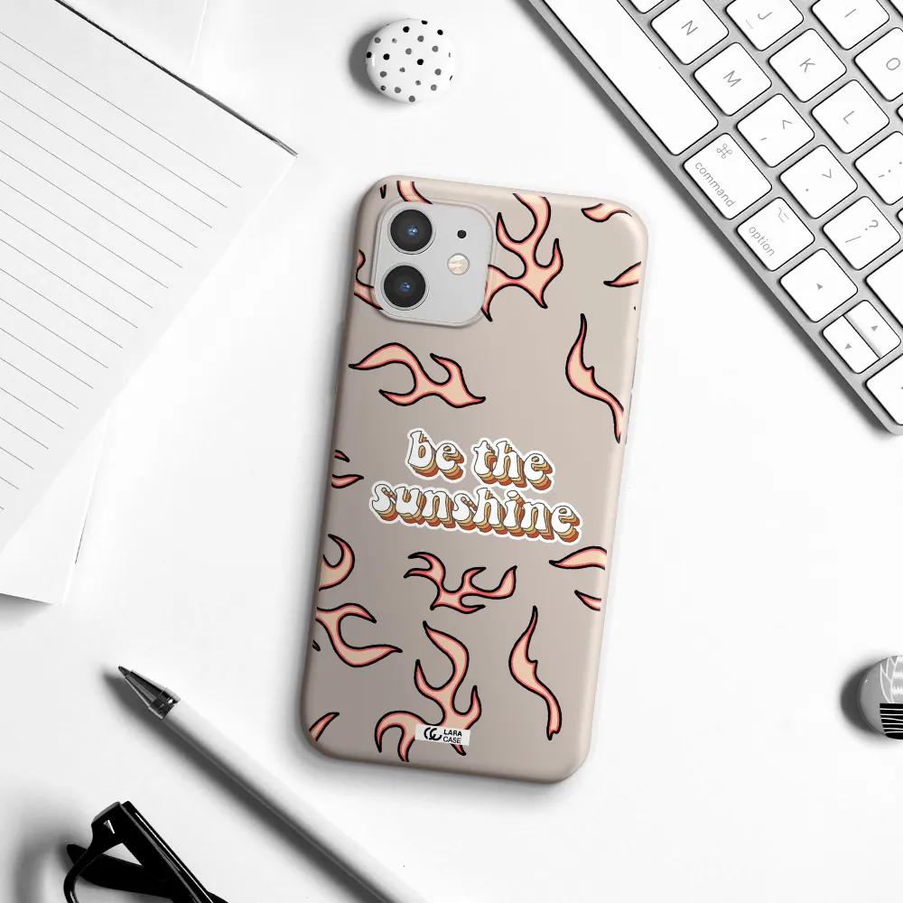 Be The Sunshine Apple iPhone 12 mini Silicone Stone Case