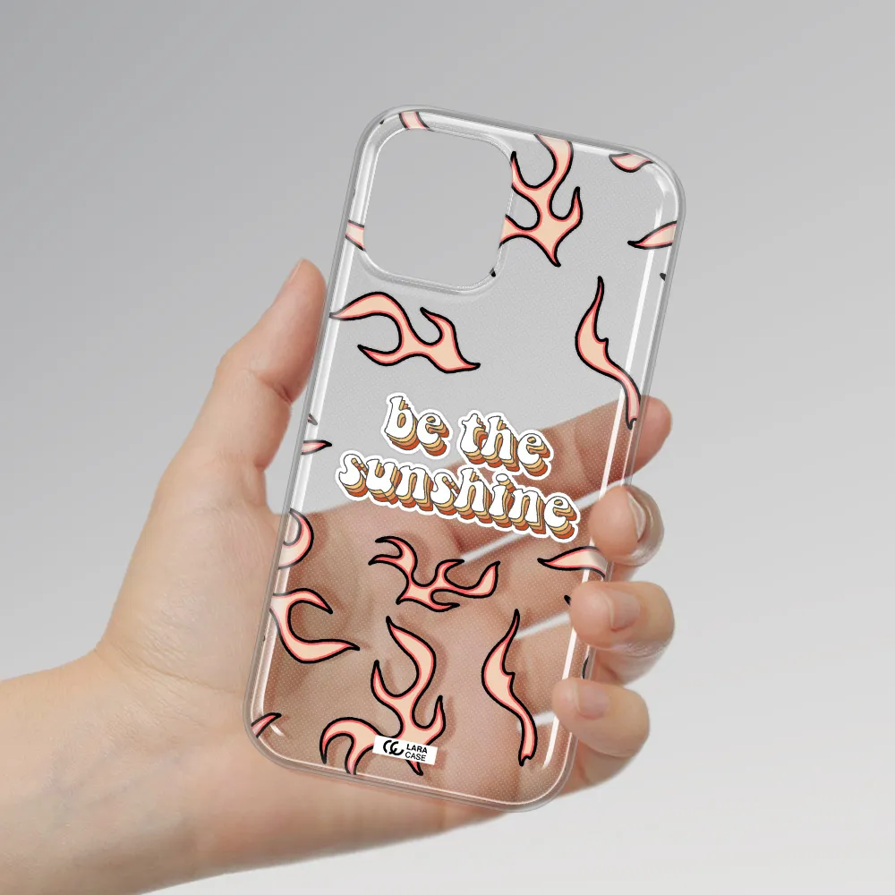 Be The Sunshine Apple iPhone 12 pro max Clear TPU Case