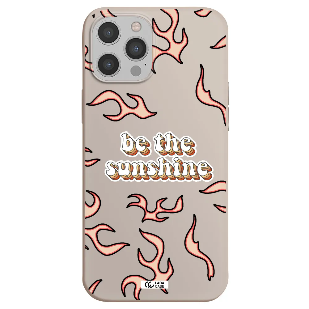 Be The Sunshine Apple iPhone 12 pro max Silicone Stone Case