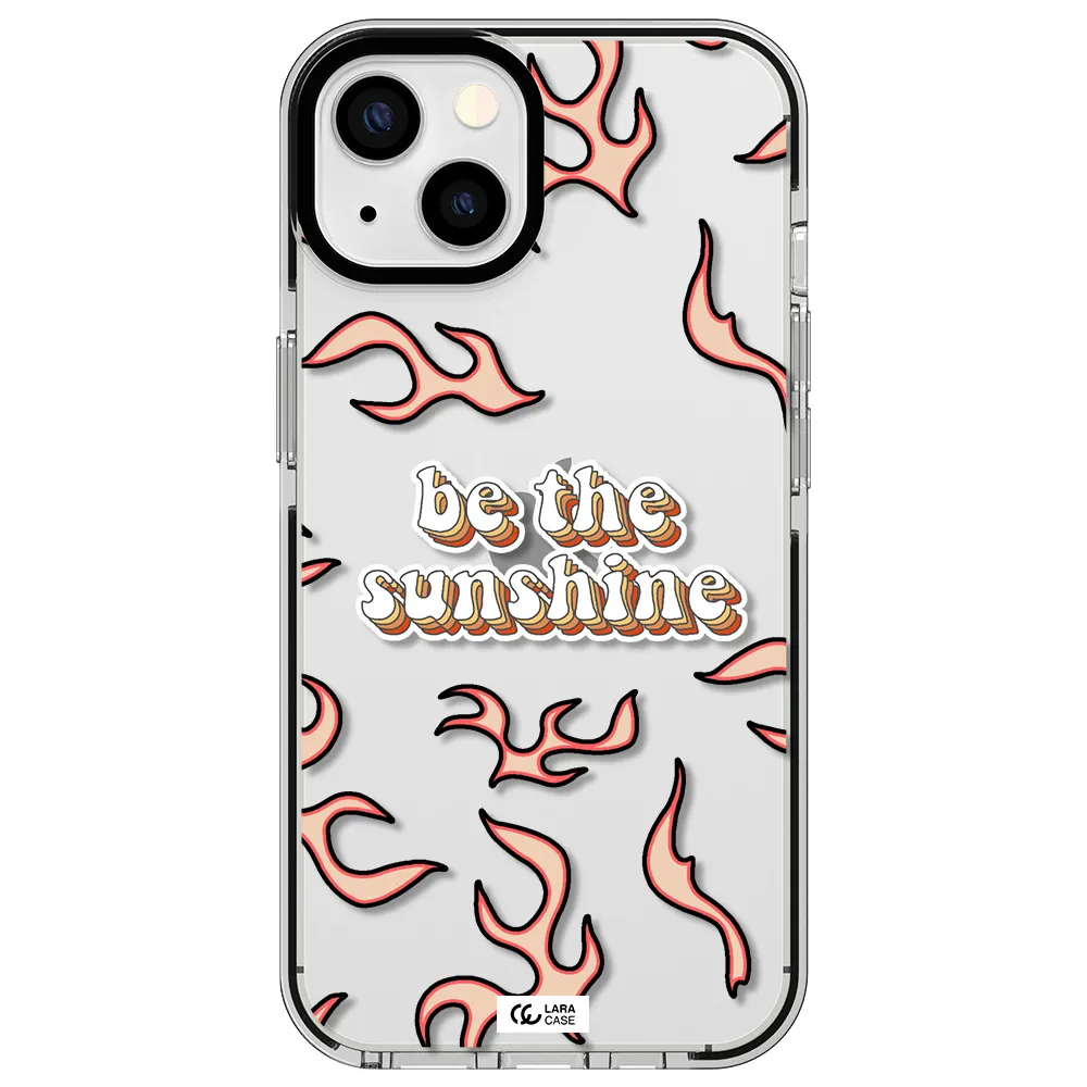 Be The Sunshine Apple iPhone 13 impact black border Case