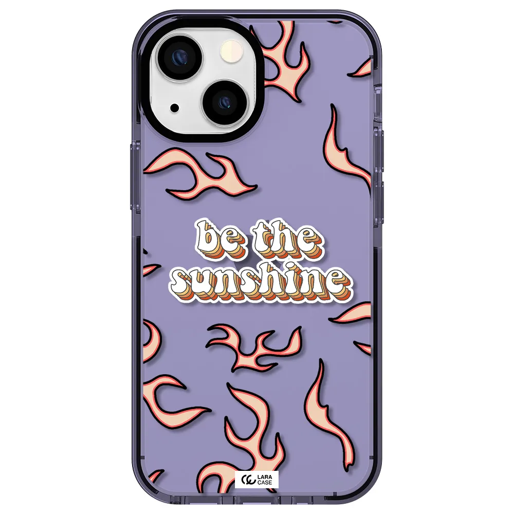 Be The Sunshine Apple iPhone 13 mini impact Lilac Case