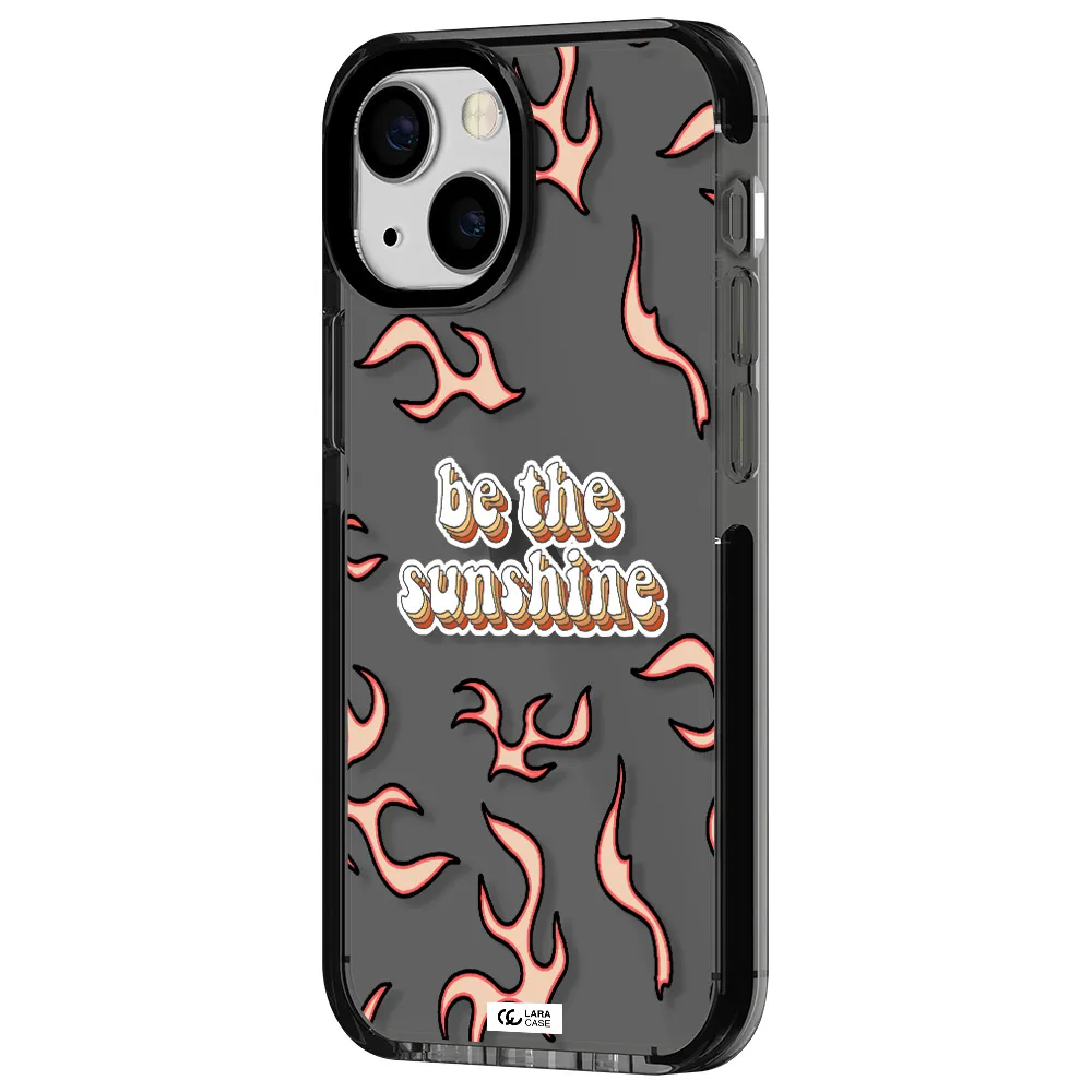 Be The Sunshine Apple iPhone 13 mini impact Smoke Black Case
