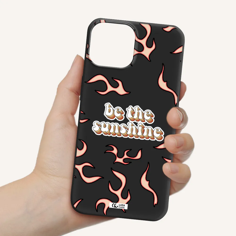 Be The Sunshine Apple iPhone 13 mini Silicone black Case