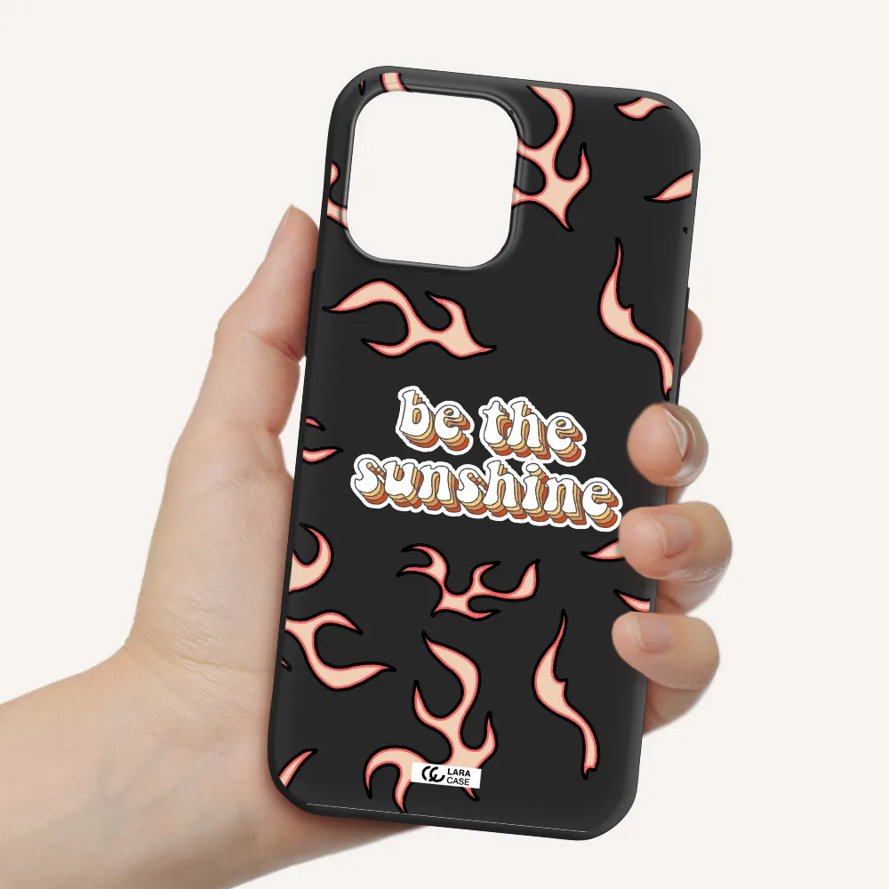 Be The Sunshine Apple iPhone 13 Pro Max Silicone black Case