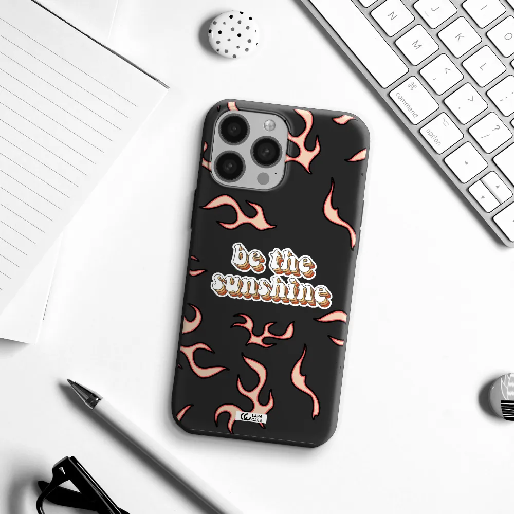 Be The Sunshine Apple iPhone 13 Pro Max Silicone black Case