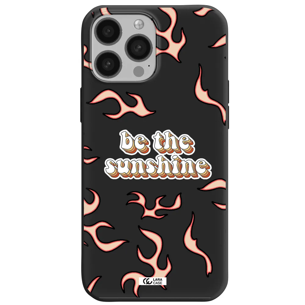 Be The Sunshine Apple iPhone 13 Pro Silicone black Case