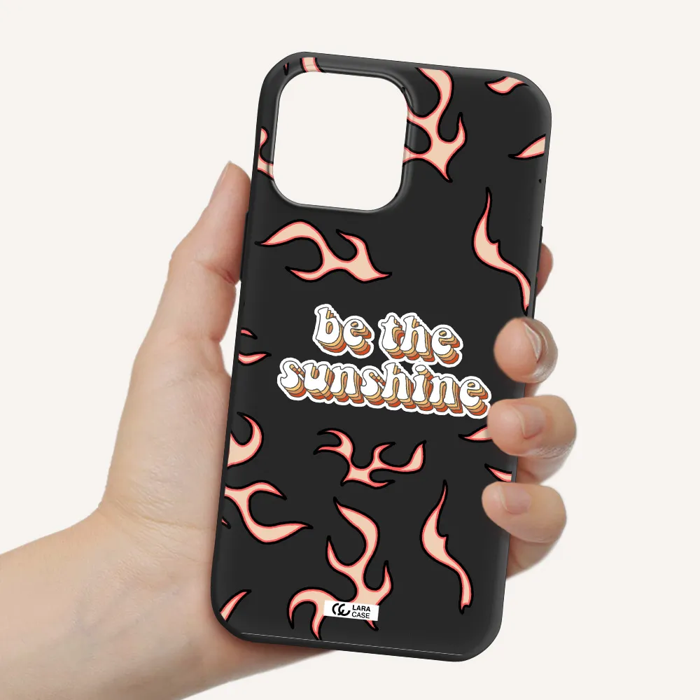 Be The Sunshine Apple iPhone 13 Pro Silicone black Case
