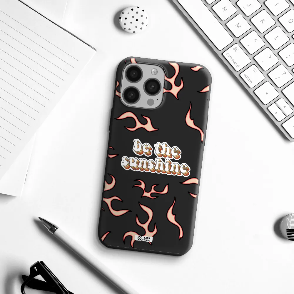 Be The Sunshine Apple iPhone 13 Pro Silicone black Case