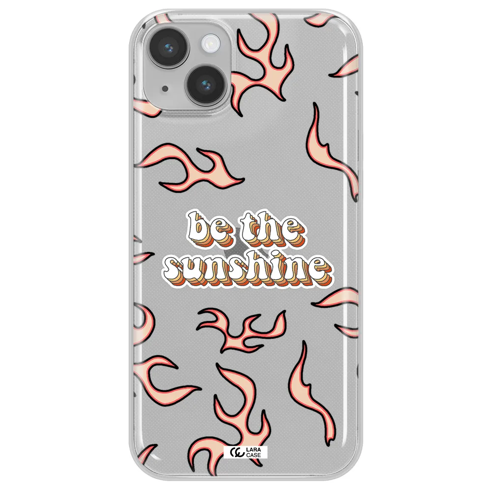 Be The Sunshine Apple iPhone 14 Clear TPU Case