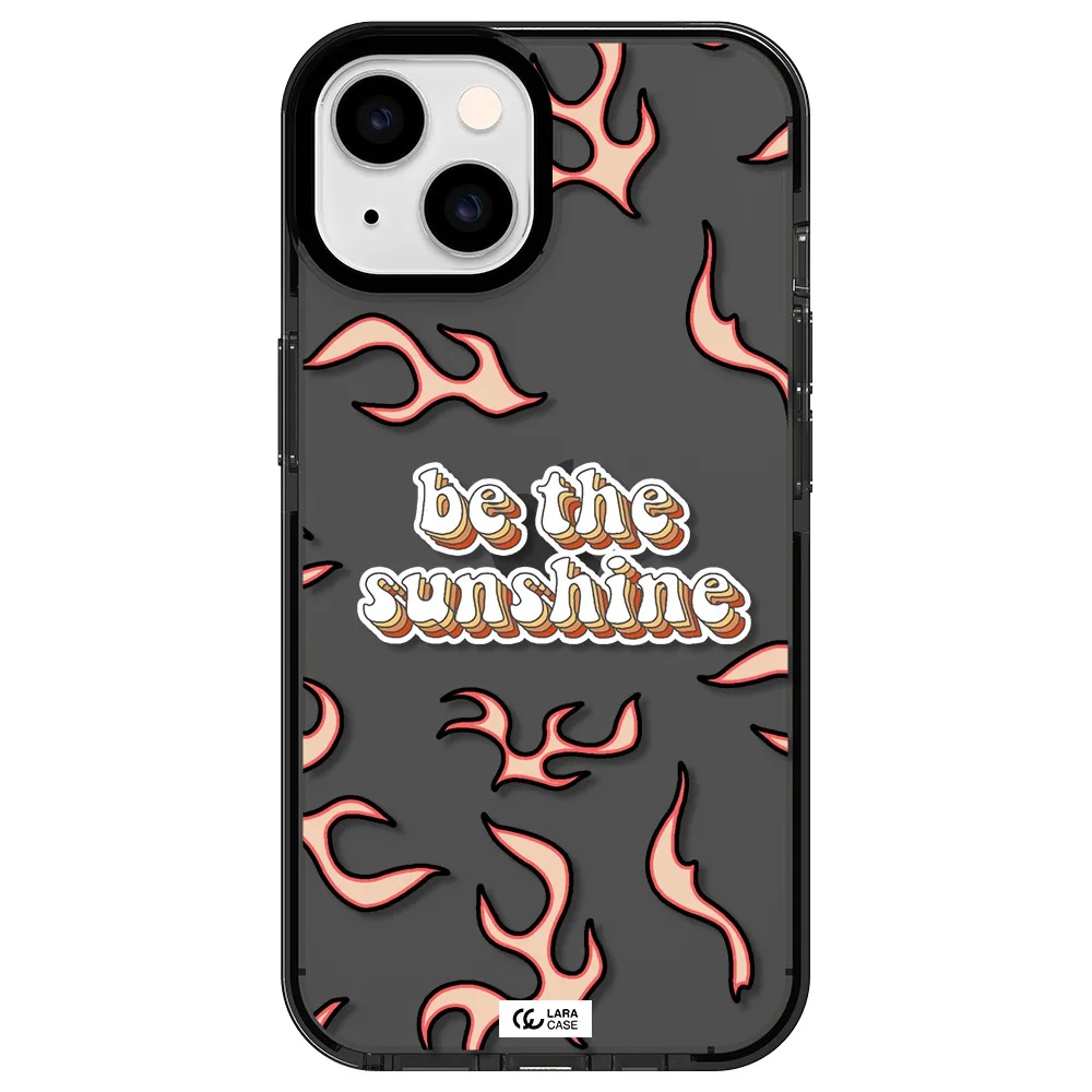 Be The Sunshine Apple iPhone 14 impact Smoke Black Case