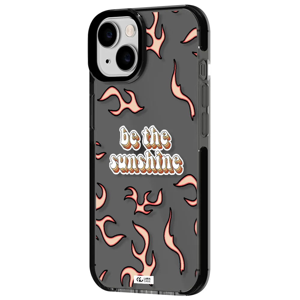 Be The Sunshine Apple iPhone 14 impact Smoke Black Case