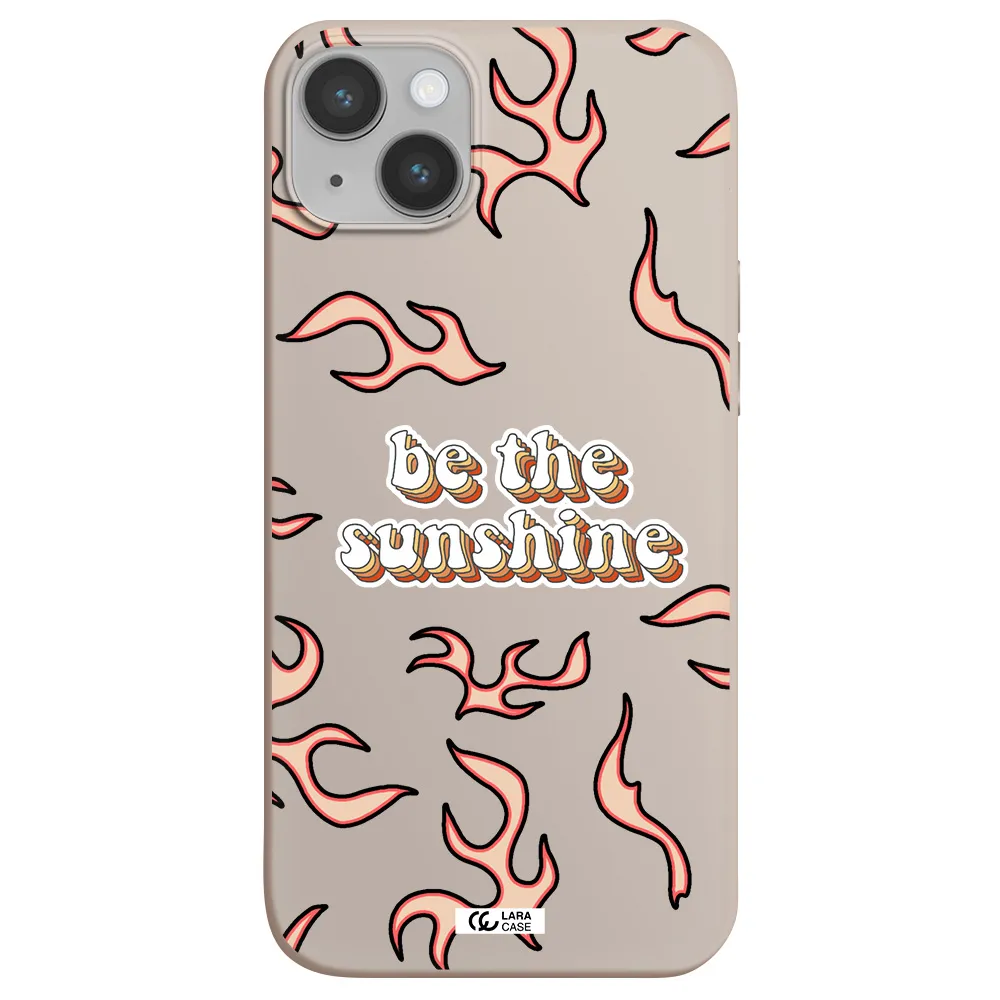 Be The Sunshine Apple iPhone 14 plus Silicone Stone Case