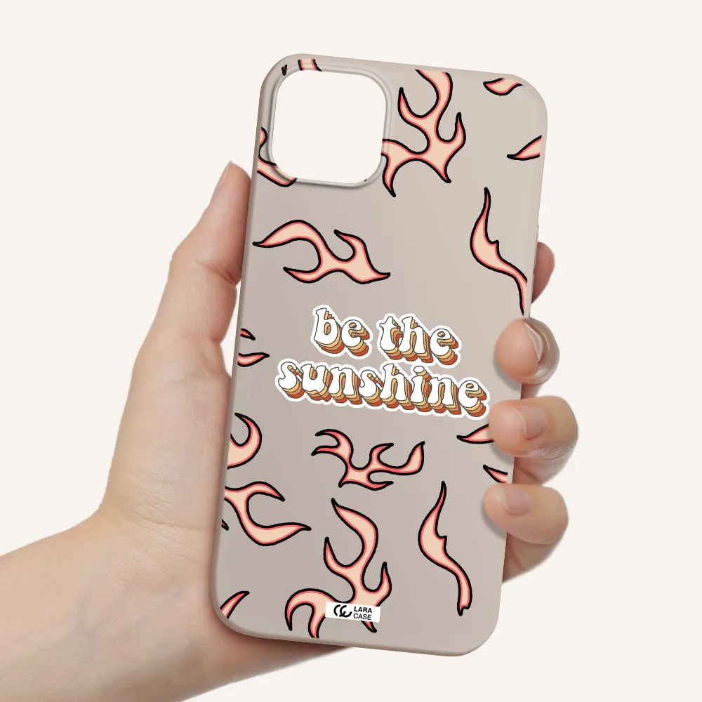 Be The Sunshine Apple iPhone 14 plus Silicone Stone Case