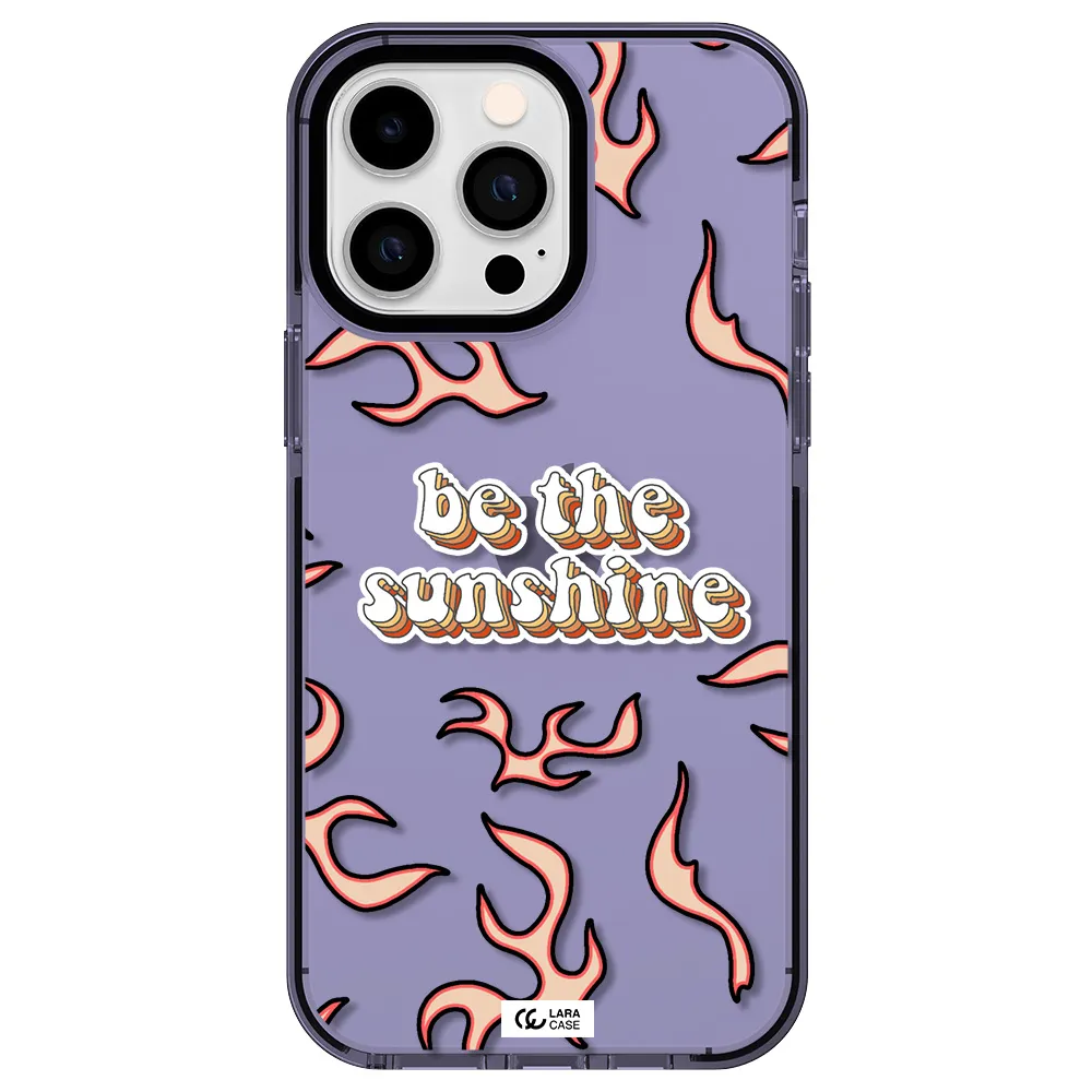 Be The Sunshine Apple iPhone 15 Pro impact Lilac Case