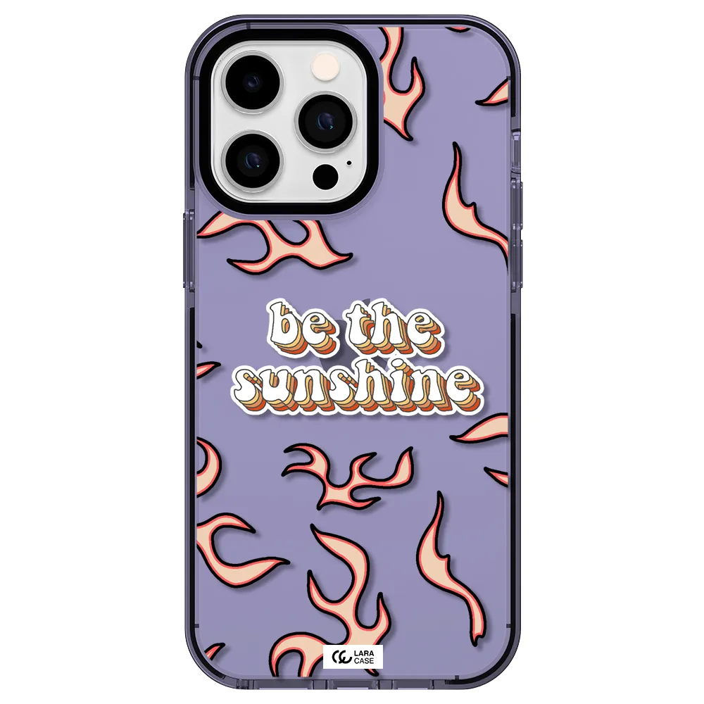 Be The Sunshine Apple iPhone 15 Pro Max impact Lilac Case