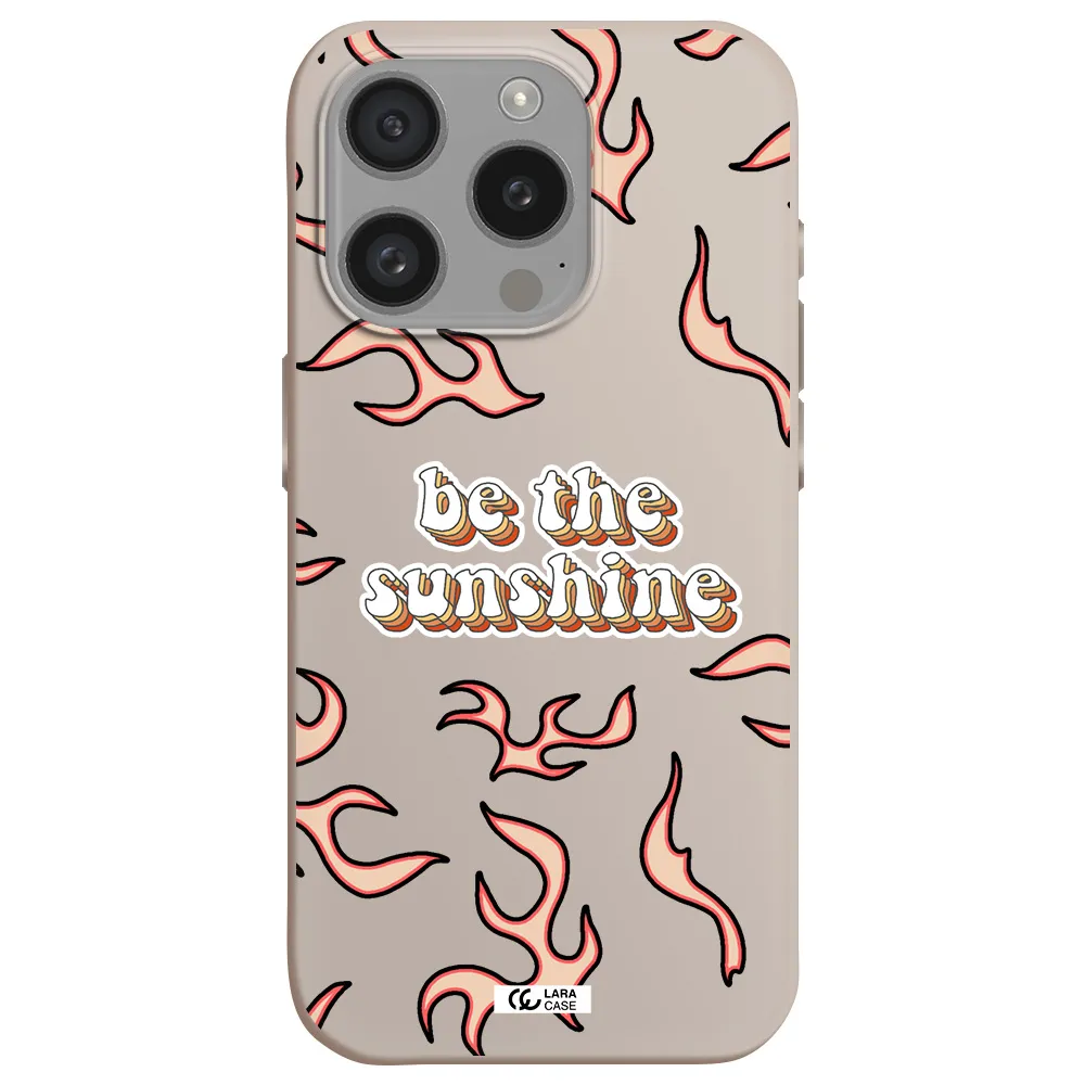 Be The Sunshine Apple Iphone 15 Pro Silicone Stone Case
