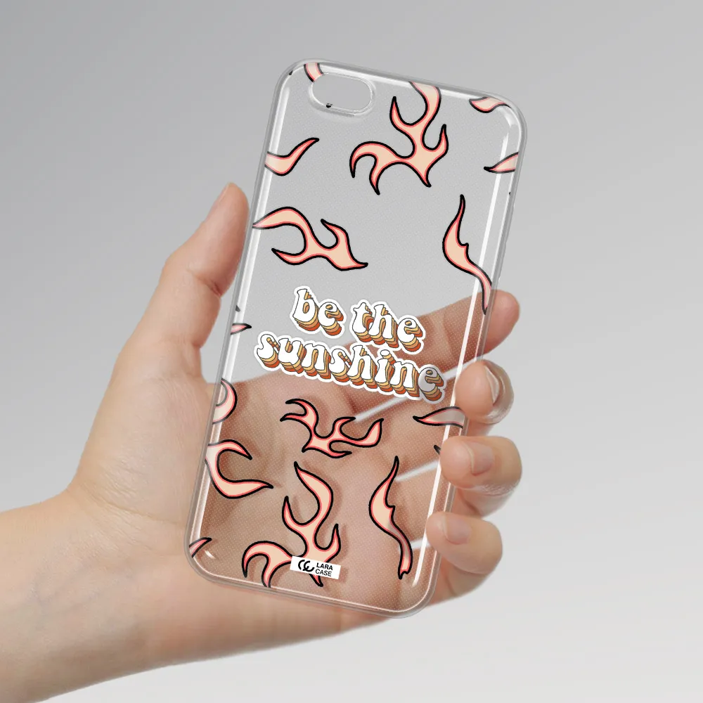 Be The Sunshine Apple iPhone 6 s plus Clear TPU Case