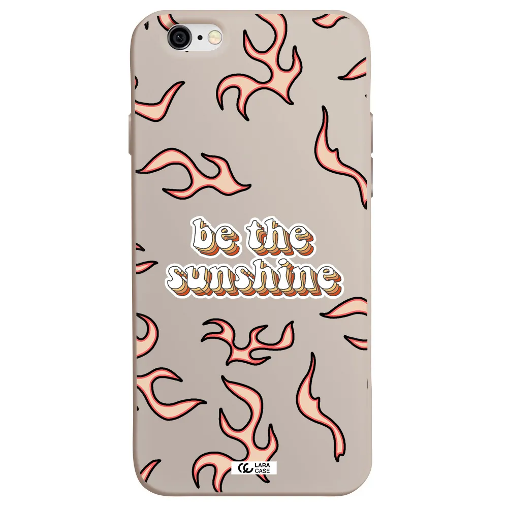 Be The Sunshine Apple iPhone 6 Silicone Stone Case