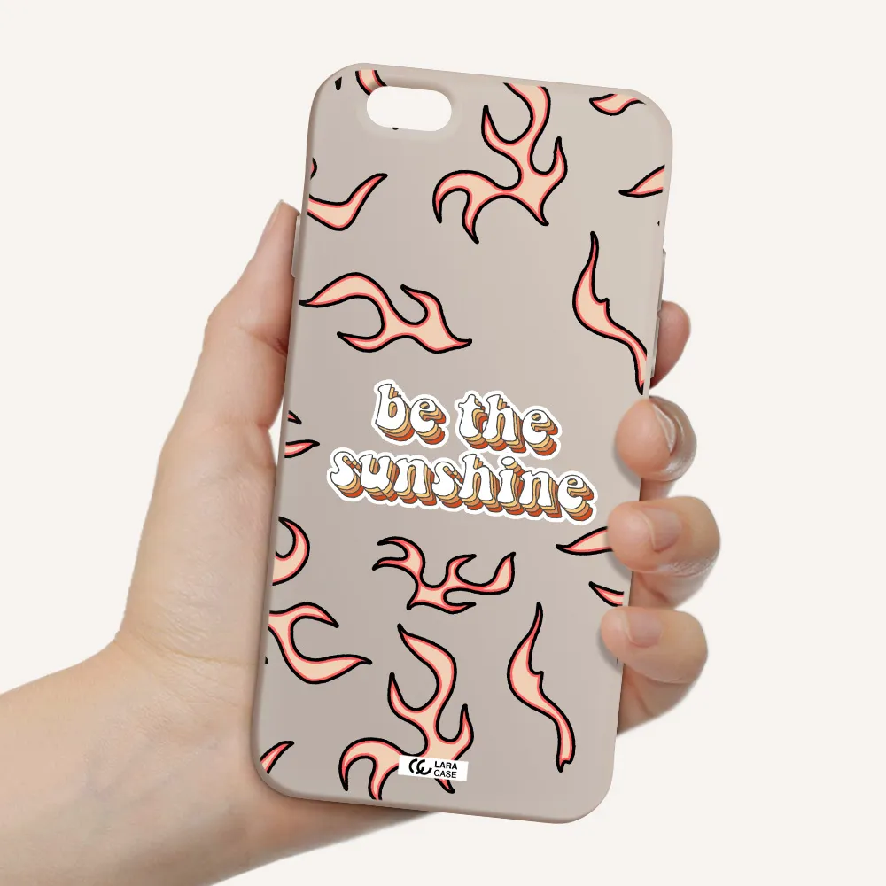 Be The Sunshine Apple iPhone 6 Silicone Stone Case