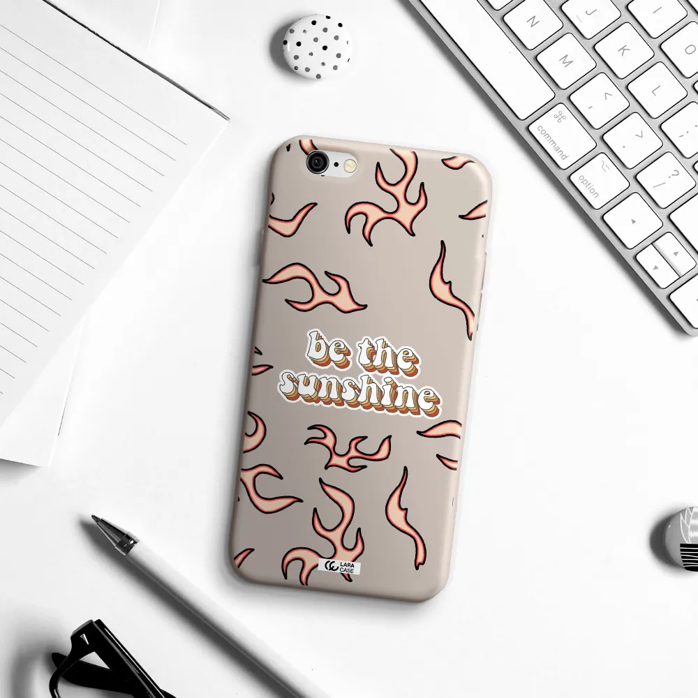 Be The Sunshine Apple iPhone 6 Silicone Stone Case