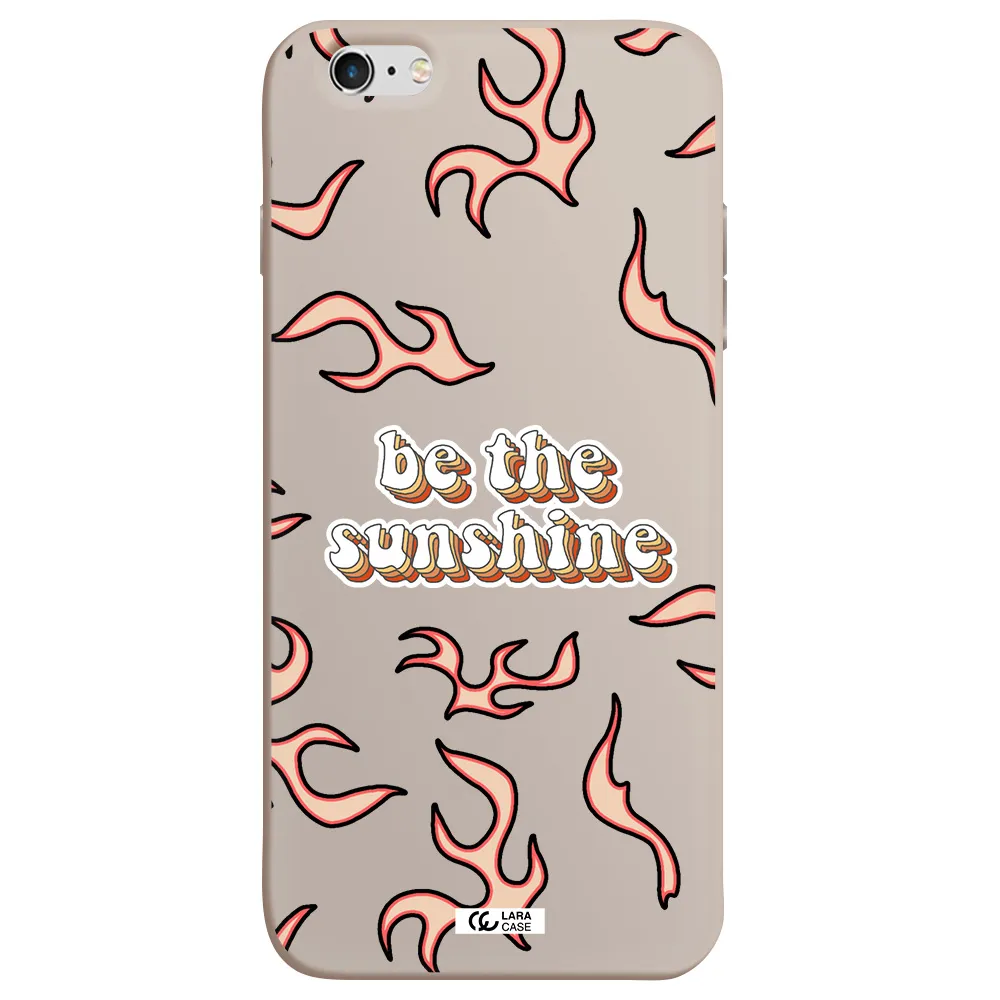 Be The Sunshine Apple iPhone 6S Silicone Stone Case
