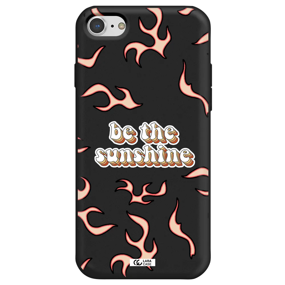 Be The Sunshine Apple iPhone 7 Silicone black Case