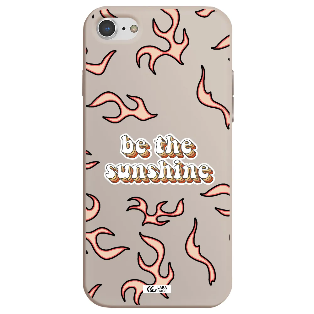 Be The Sunshine Apple iPhone 7 Silicone Stone Case