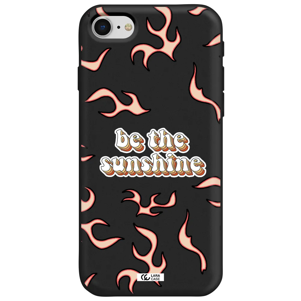 Be The Sunshine Apple iPhone se 2020 Silicone black Case