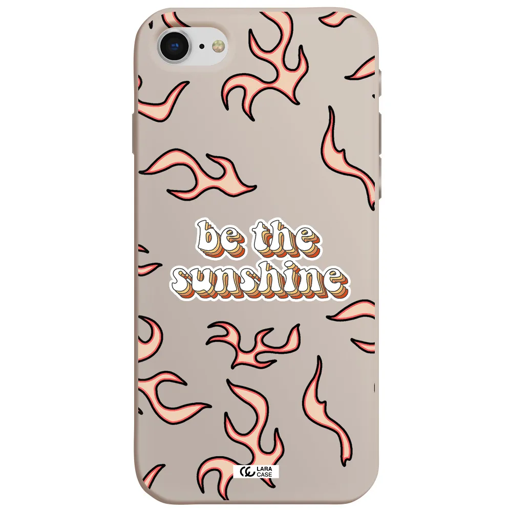 Be The Sunshine Apple iPhone se 2020 Silicone Stone Case
