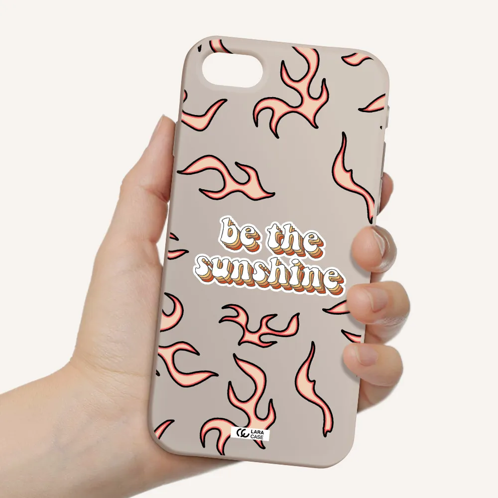 Be The Sunshine Apple iPhone se 2020 Silicone Stone Case