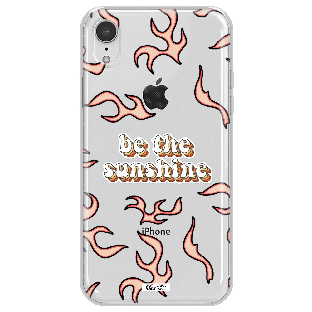 Be The Sunshine Apple iPhone XR Clear TPU Case