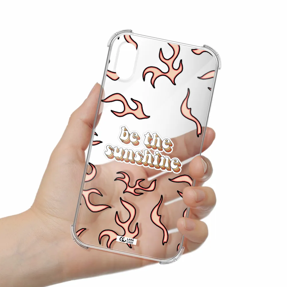 Be The Sunshine Apple iPhone XS Clear PC Case