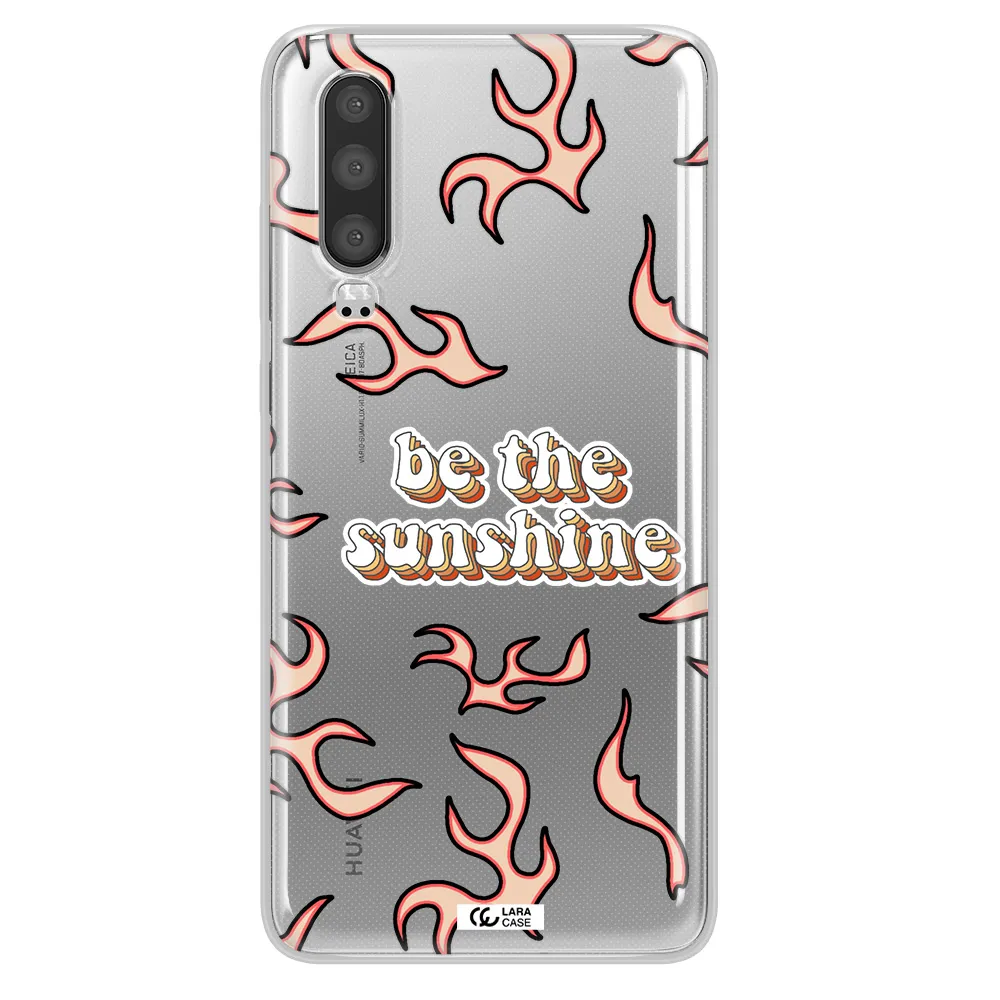 Be The Sunshine Huawei P30 Clear TPU Case