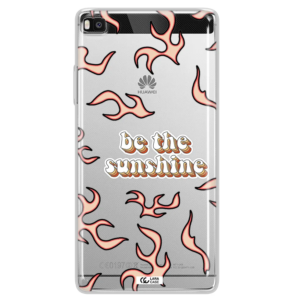 Be The Sunshine Huawei P8 Clear TPU Case