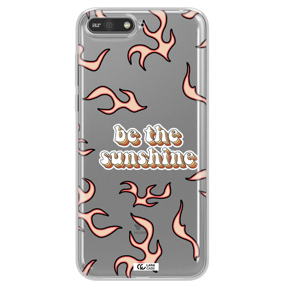 Be The Sunshine Huawei Y6 2018 Clear TPU Case