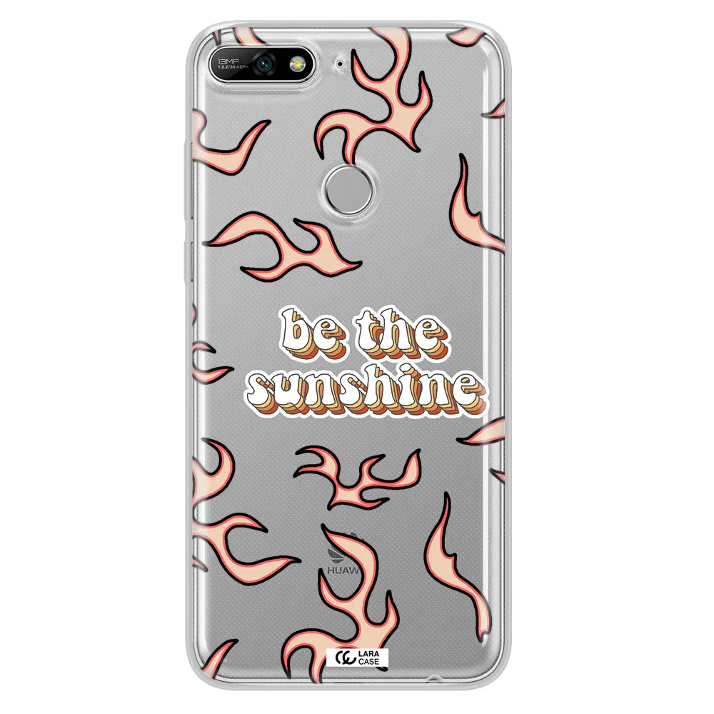 Be The Sunshine Huawei Y7 2018 Clear TPU Case