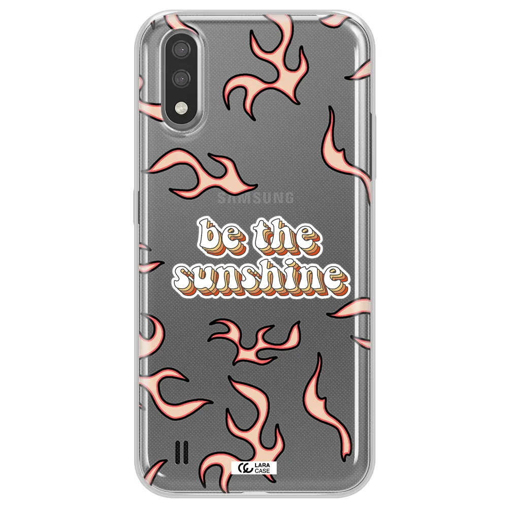 Be The Sunshine Samsung A01 Clear TPU Case