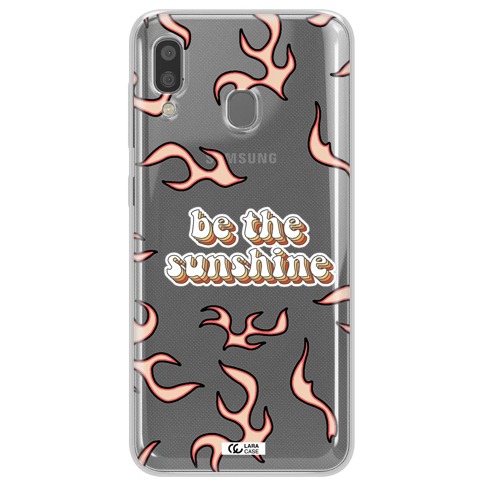 Be The Sunshine Samsung A20 Clear TPU Case