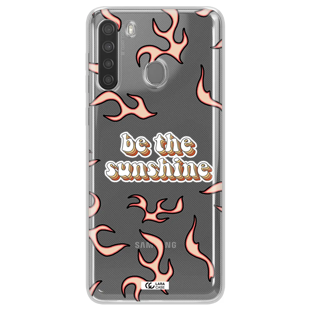 Be The Sunshine Samsung A21 Clear TPU Case