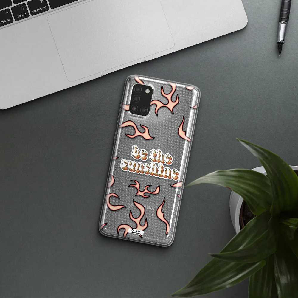 Be The Sunshine Samsung A31 Clear TPU Case