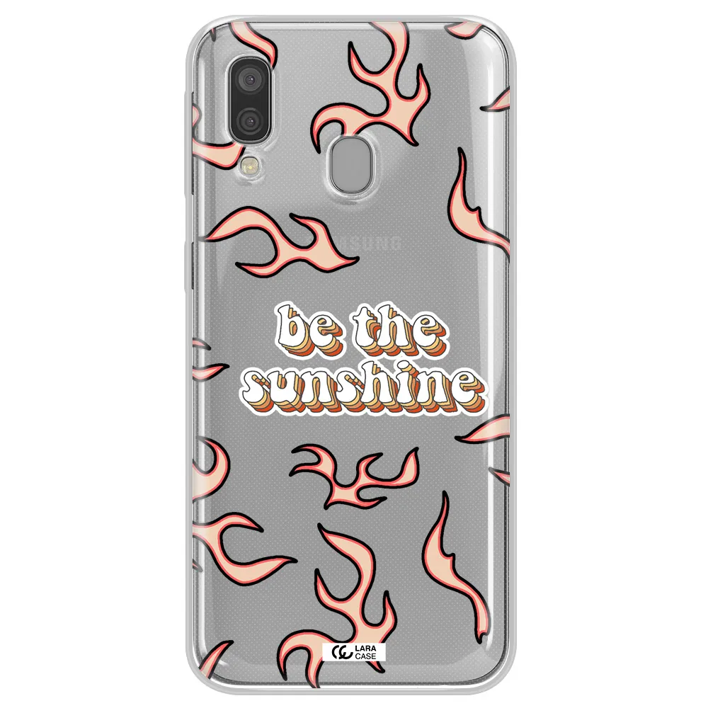 Be The Sunshine Samsung A40 Clear TPU Case