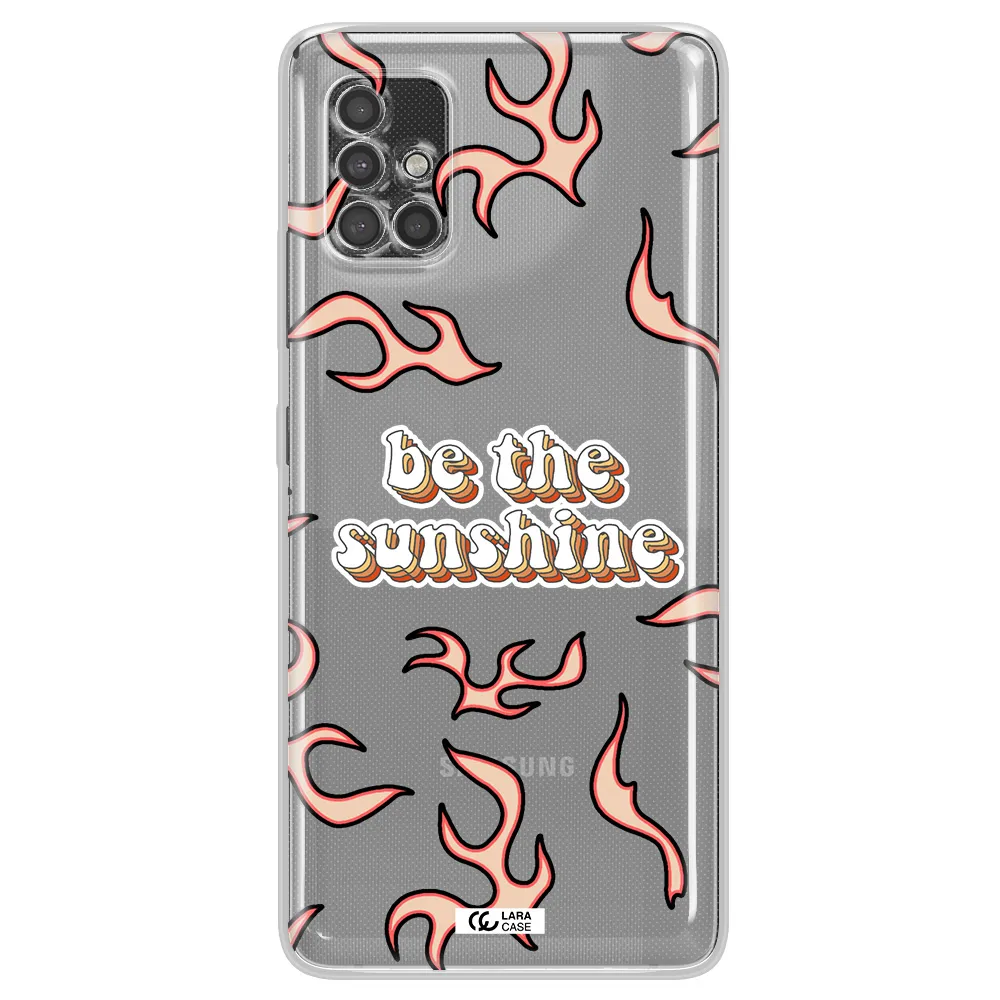 Be The Sunshine Samsung A40S Clear Tpu Case