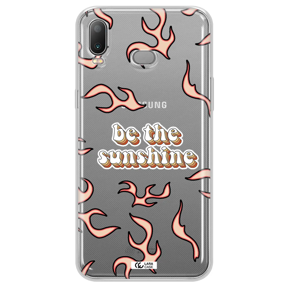 Be The Sunshine Samsung A6S Clear TPU Case