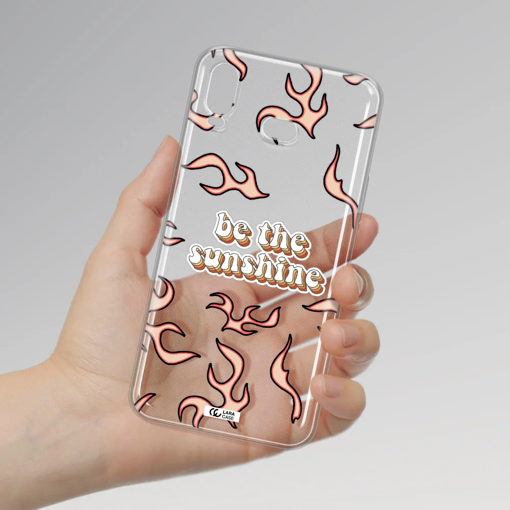Be The Sunshine Samsung A6S Clear TPU Case
